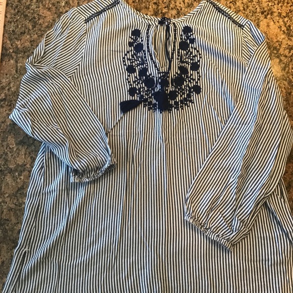 Striped tunic - Picture 1 of 4